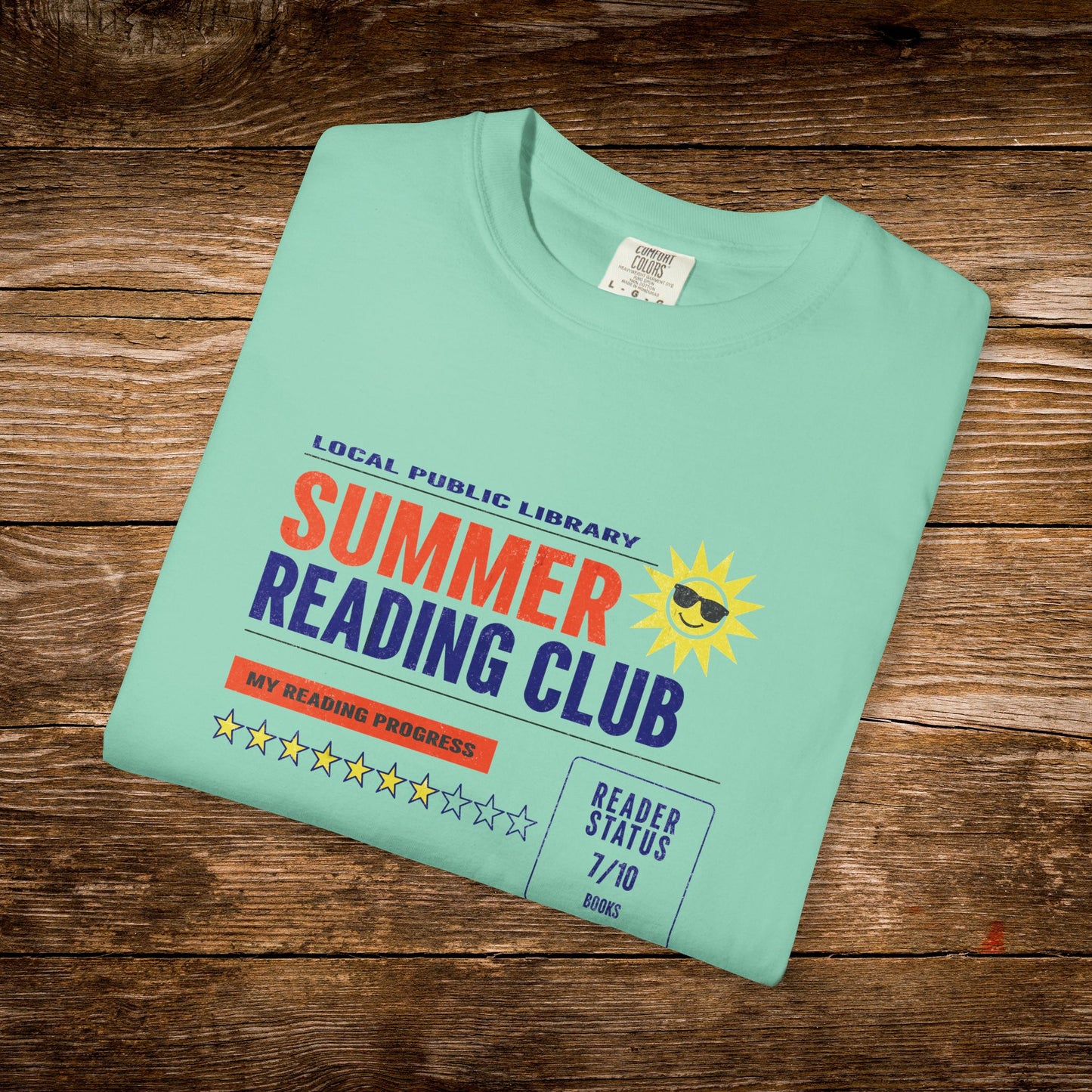 Summer Reading Club Shirt | Retro Library Tee | Vintage Reader Status T-Shirt