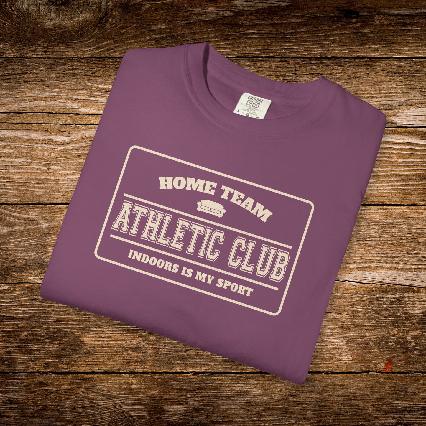 Home Team: Indoors Is My Sport Shirt | Retro Athletic Tee
