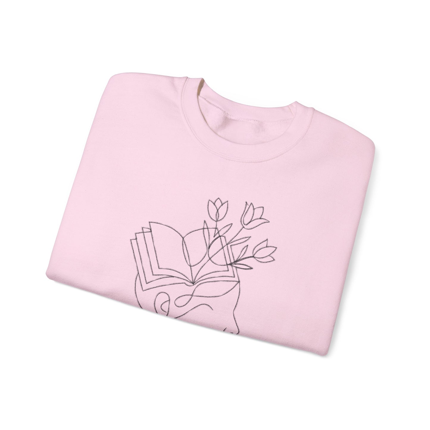 Mind in Bloom Sweatshirt | Literary Floral Reader Crewneck