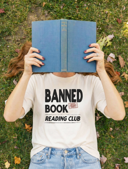 Banned Books Reading Club Shirt | Vintage Library T-Shirt