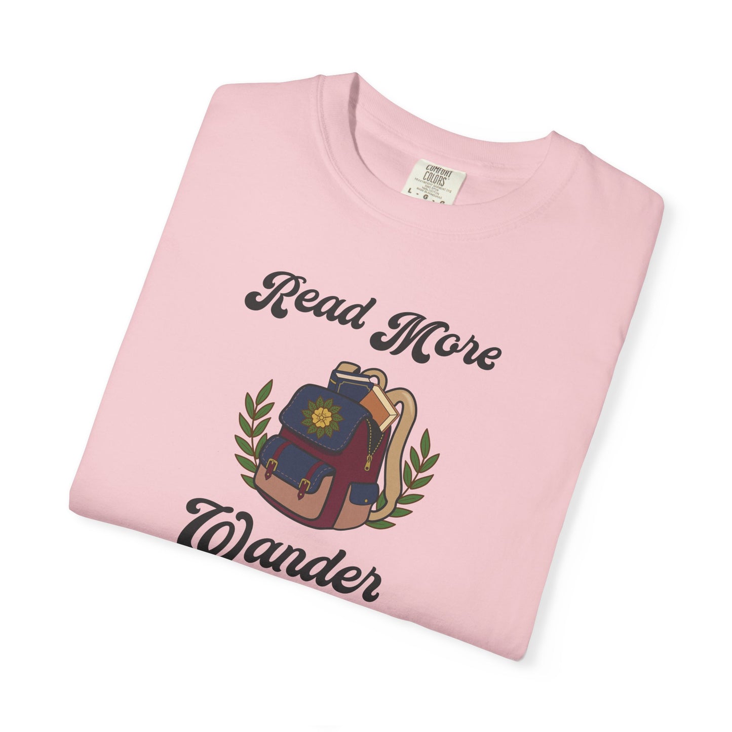 Read More Wander Further Shirt | Retro Reader Adventure Tee