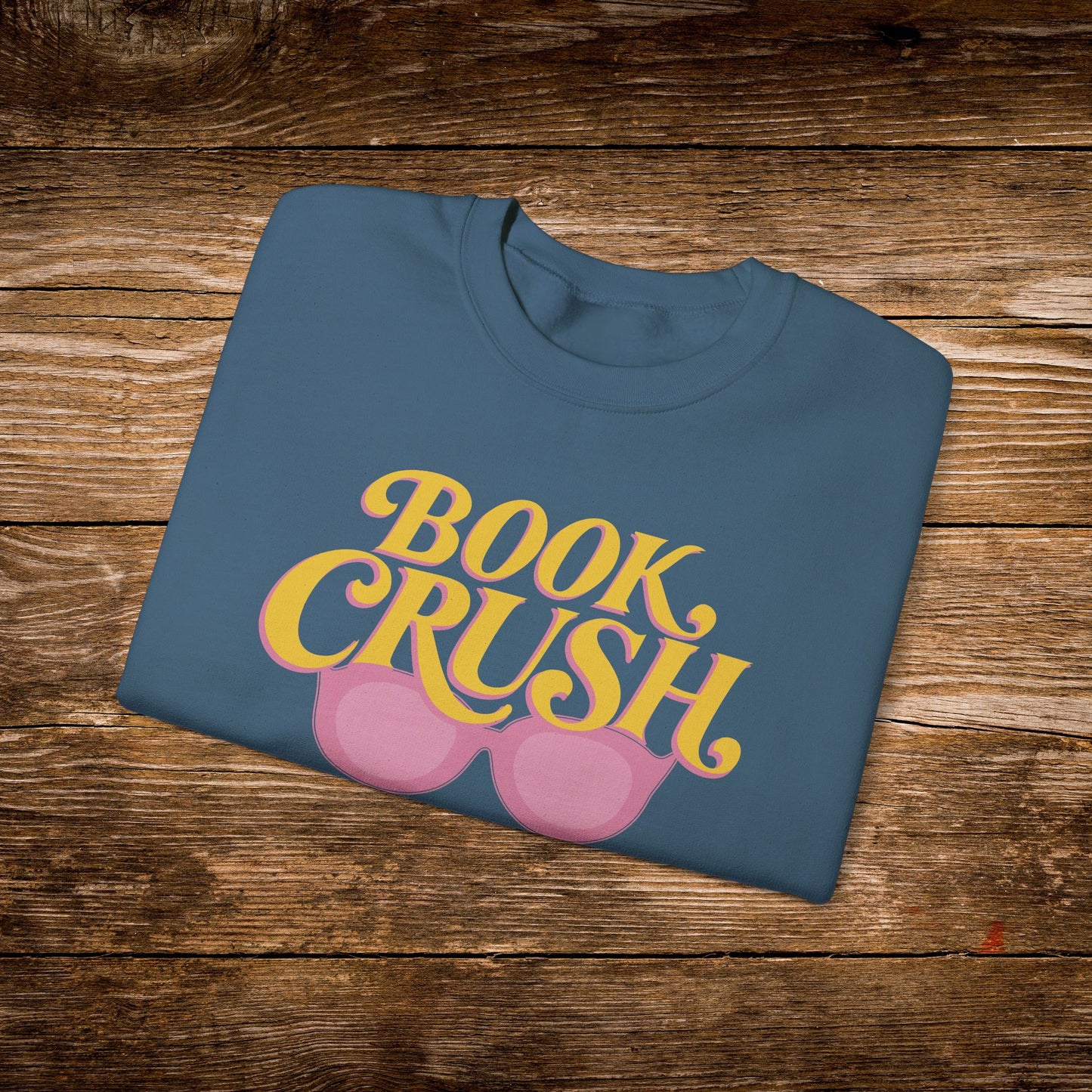 Book Crush Sweatshirt | Retro Reader Crewneck