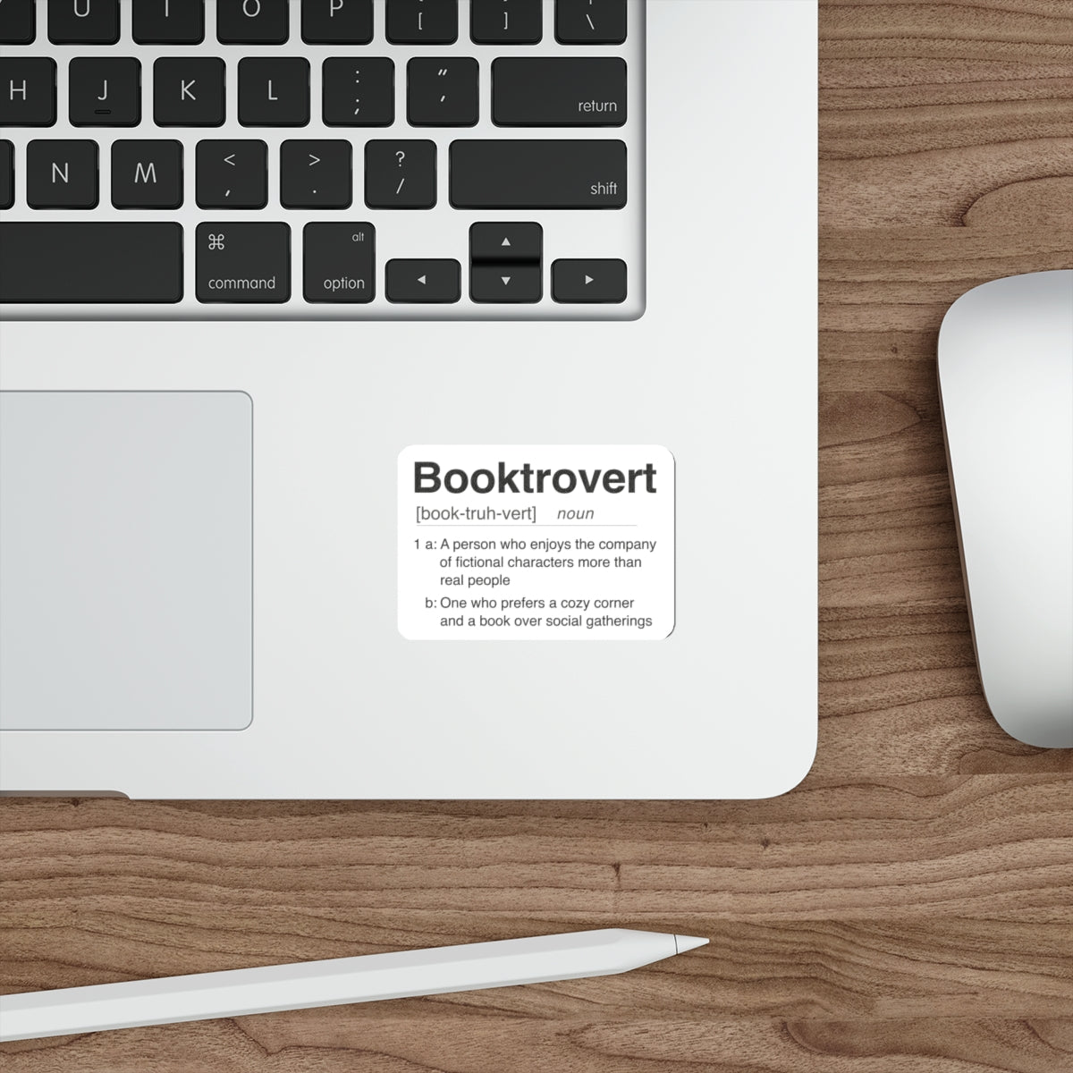 Booktrovert Sticker | Reader Vinyl Decal