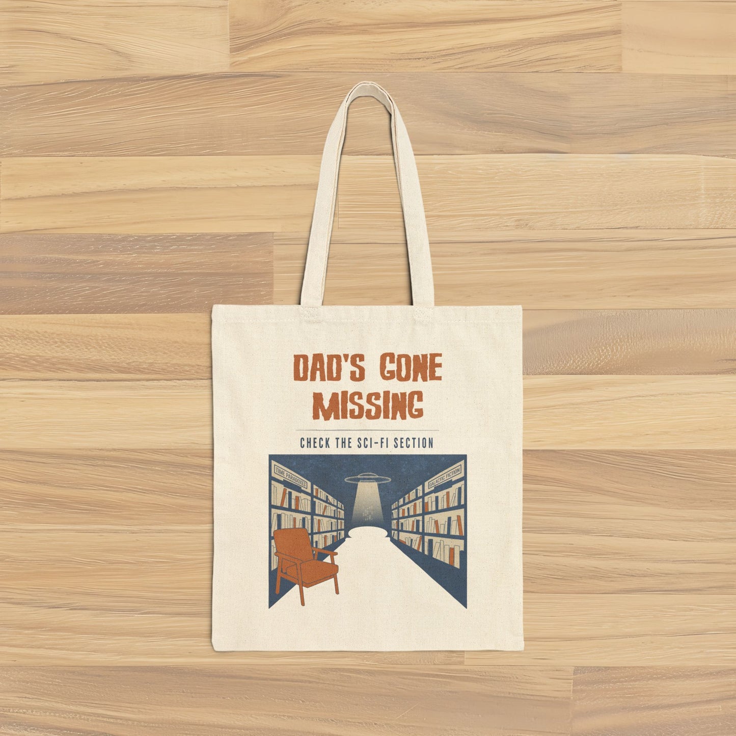 Fictionally Busy Tote Bag | Retro Reader Library Tote