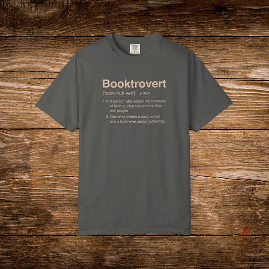 Booktrovert Shirt | Reader Definition Tee
