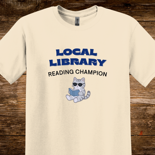 Local Library Reading Champion T-Shirt