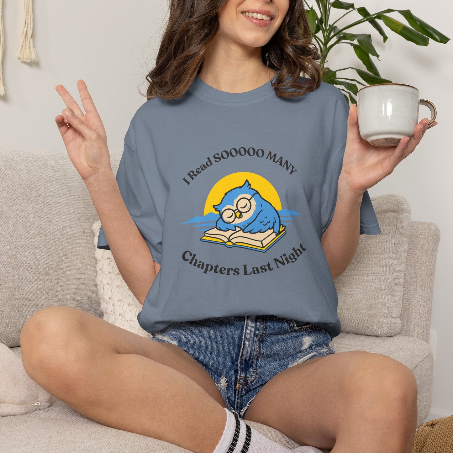 I Read So Many Chapters Last Night Shirt | Funny Night Owl Reading Tee