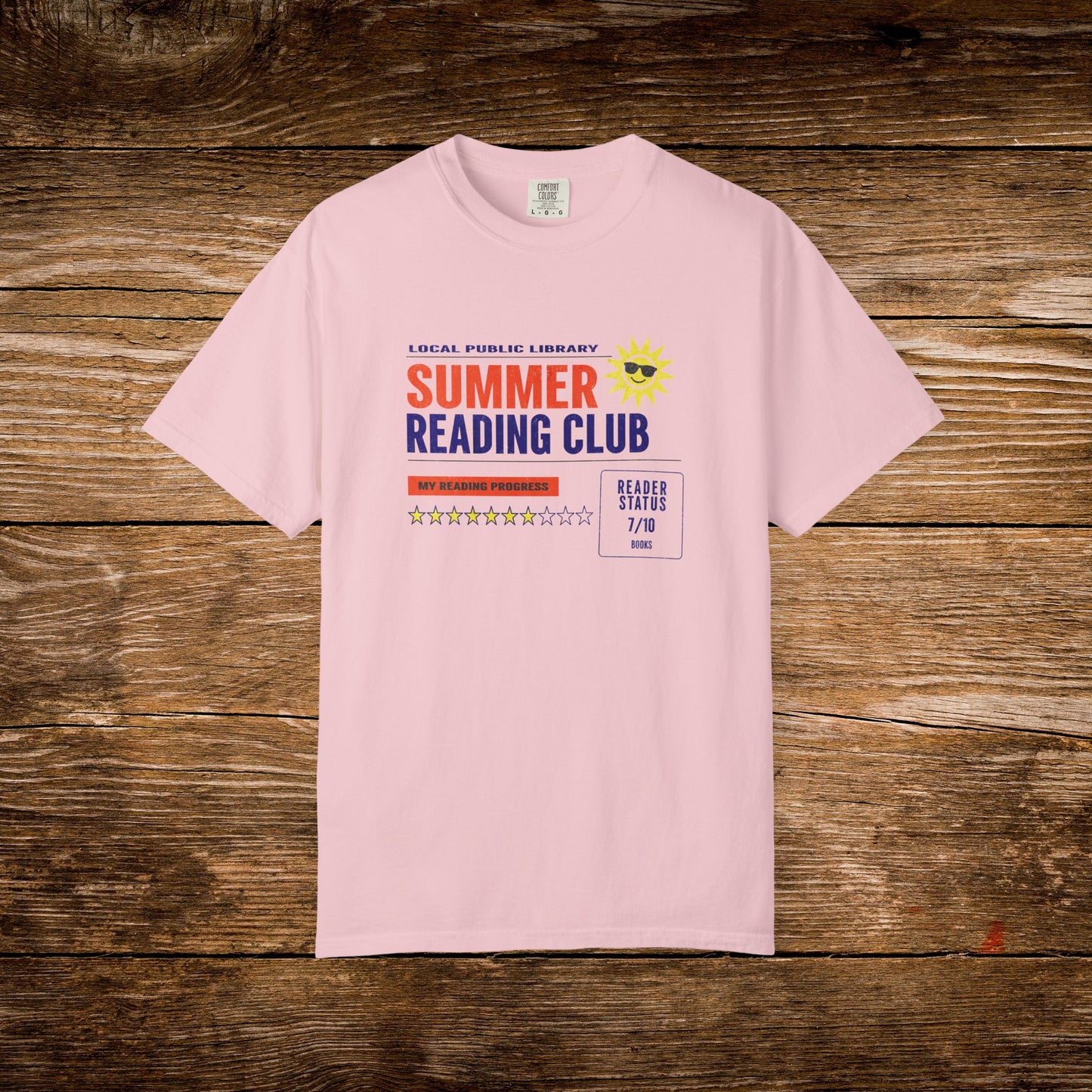 Summer Reading Club Shirt | Retro Library Tee | Vintage Reader Status T-Shirt