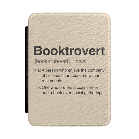 Booktrovert Kindle Case | Dictionary Definition E-Reader Cover | Premium Kindle Paperwhite Case (7 inch)