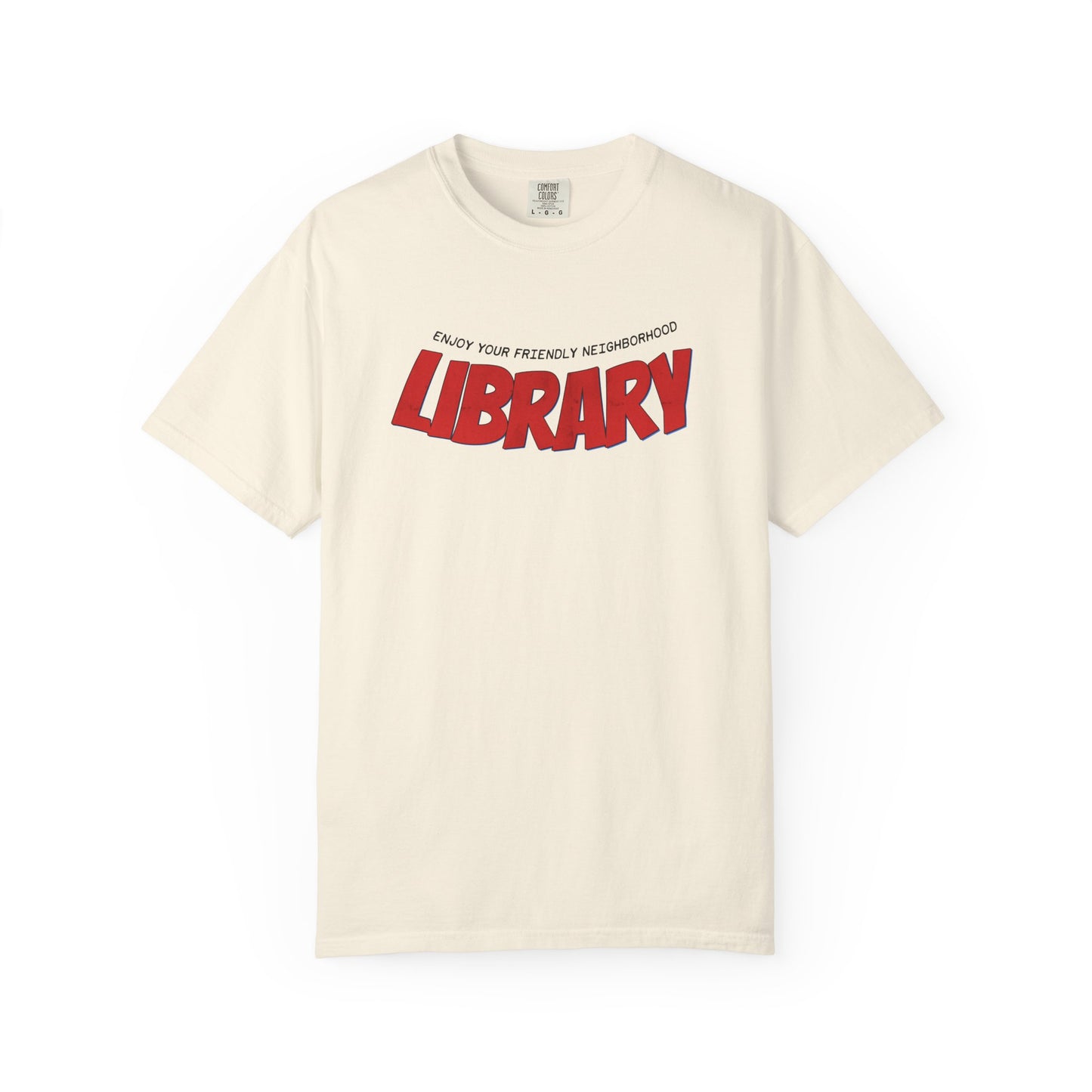 Friendly Neighborhood Library Shirt | Retro Comic Library Tee