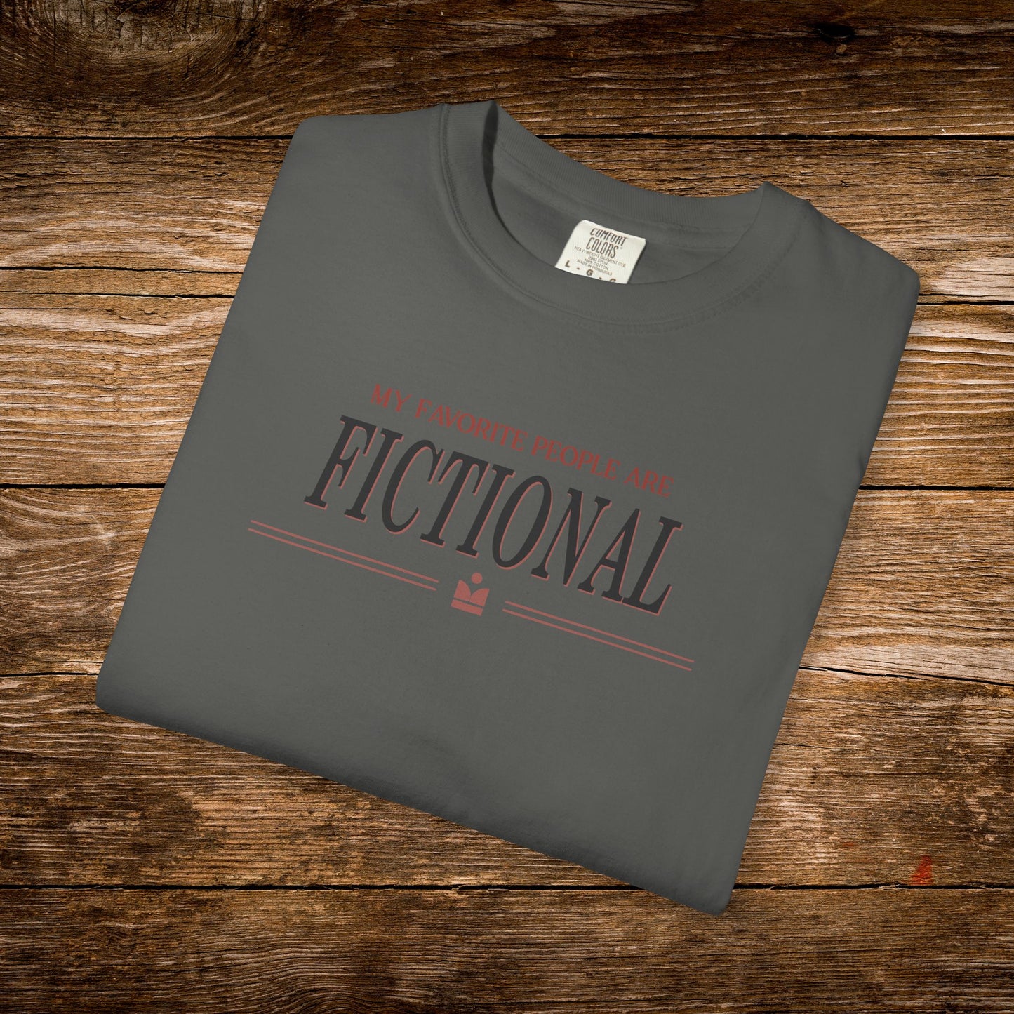 My Favorite People Are Fictional Shirt | Vintage Reader Tee