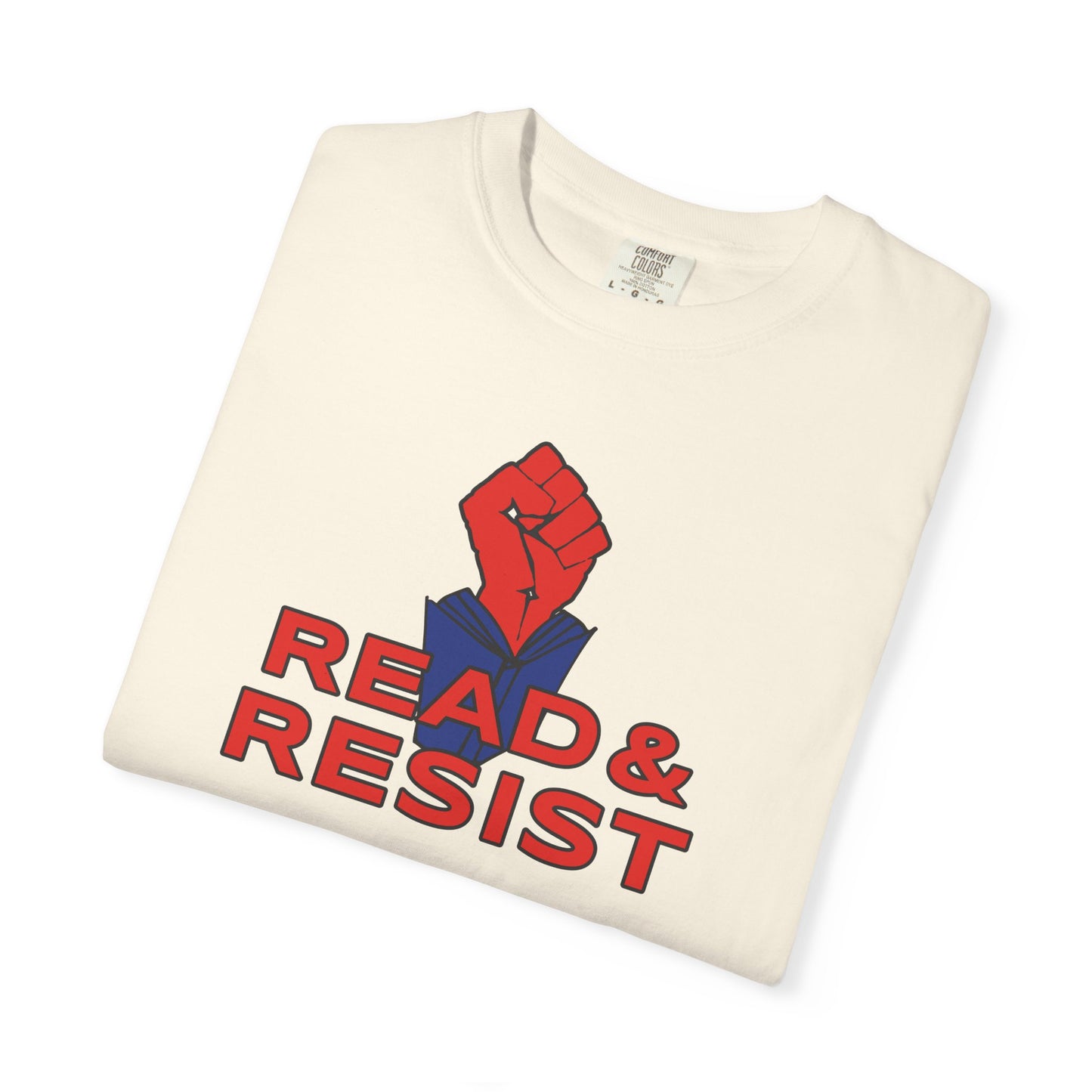 Read & Resist Shirt | Anti Censorship Reader Tee