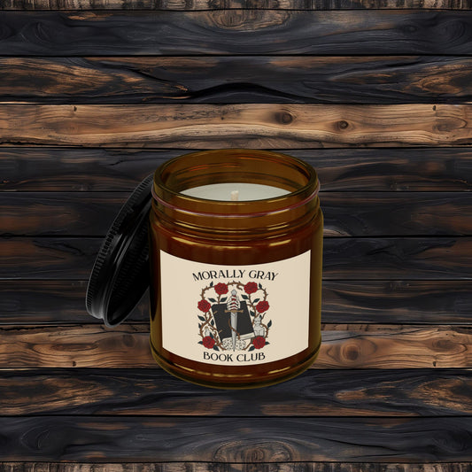 Morally Gray Book Club Candle | Dark Romance Soy Candle