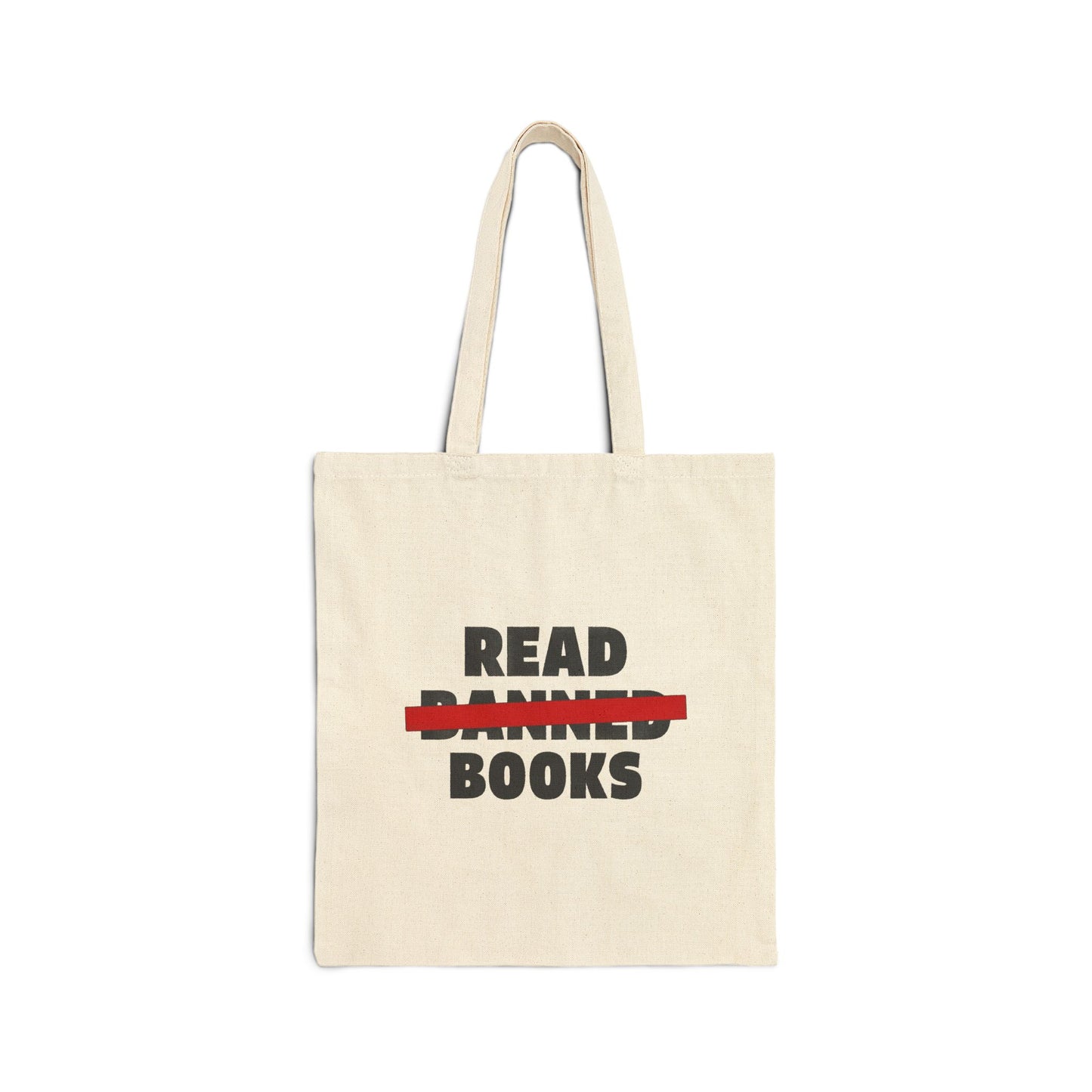Read Banned Books Tote Bag | Anti-Censorship Library Tote