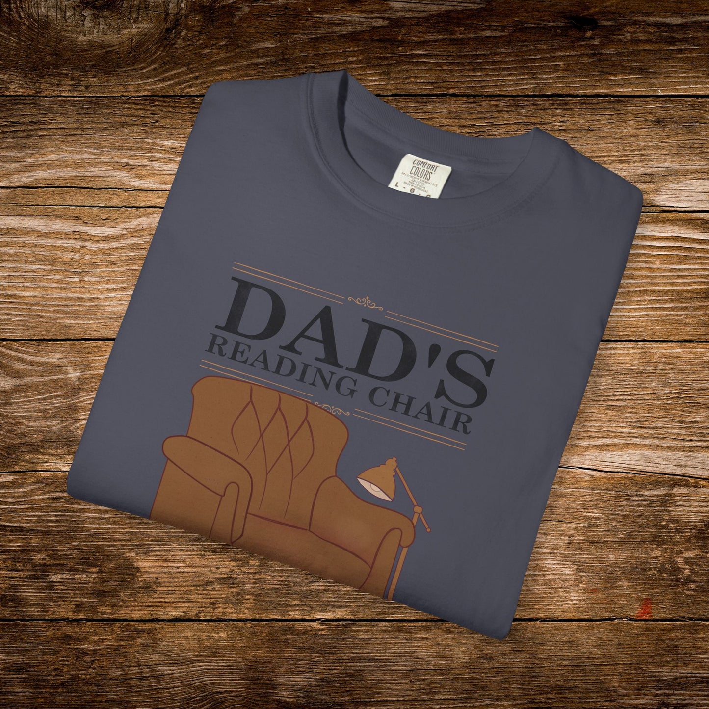 Dad’s Reading Chair Shirt | Book Lover Father’s Day Tee