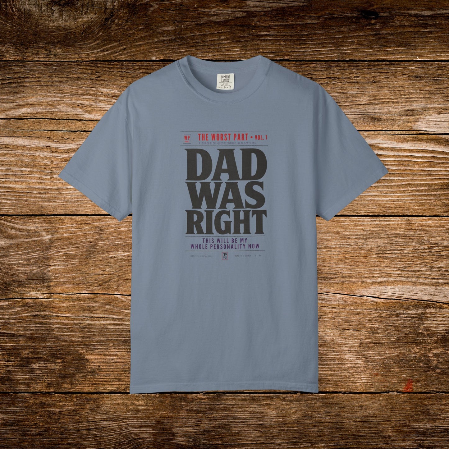 Dad Was Right Shirt | Retro Book Lover Tee