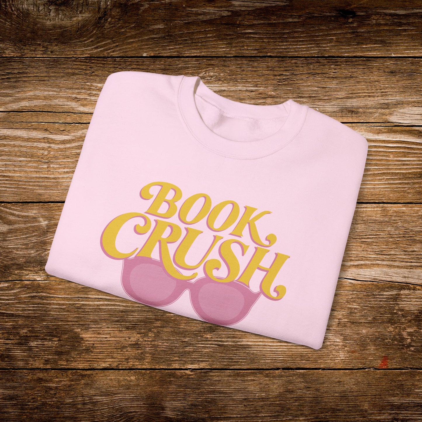 Book Crush Sweatshirt | Retro Reader Crewneck