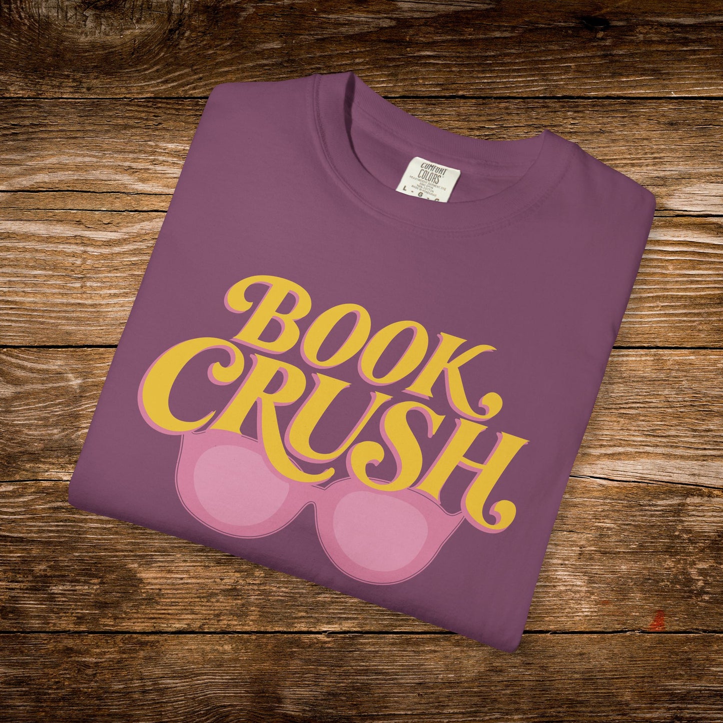 Book Crush Shirt | Retro Reader Tee