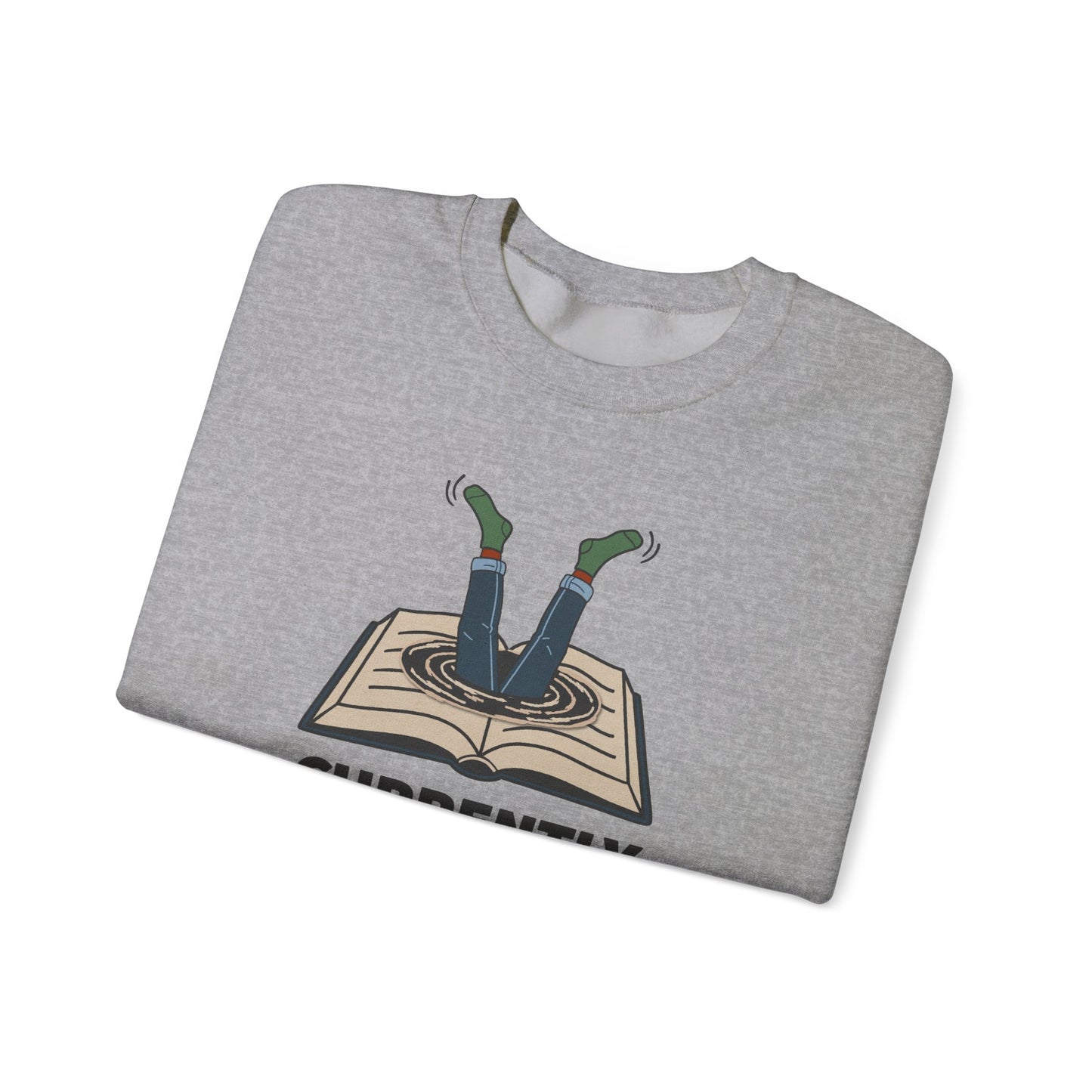 Currently Unavailable Sweatshirt | Funny Reading Crewneck