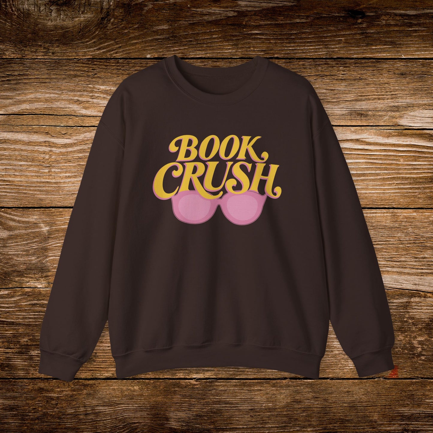 Book Crush Sweatshirt | Retro Reader Crewneck
