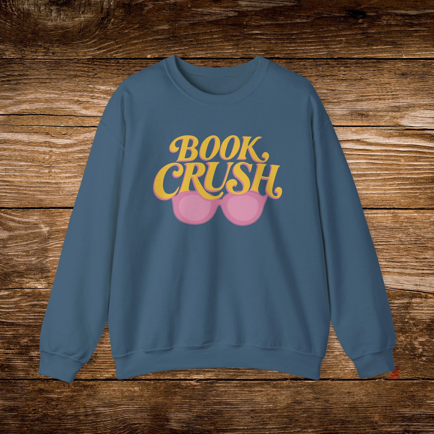 Book Crush Sweatshirt | Retro Reader Crewneck