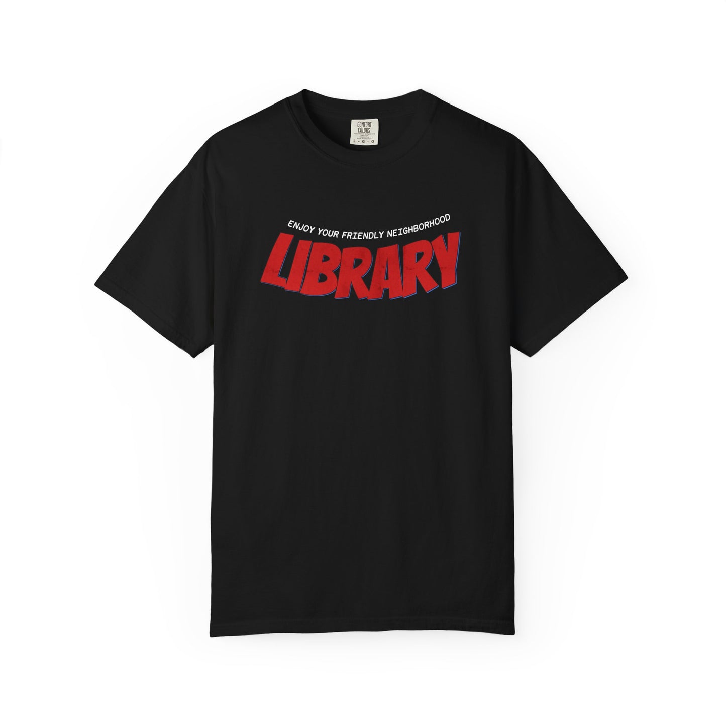 Friendly Neighborhood Library Shirt | Retro Comic Library Tee