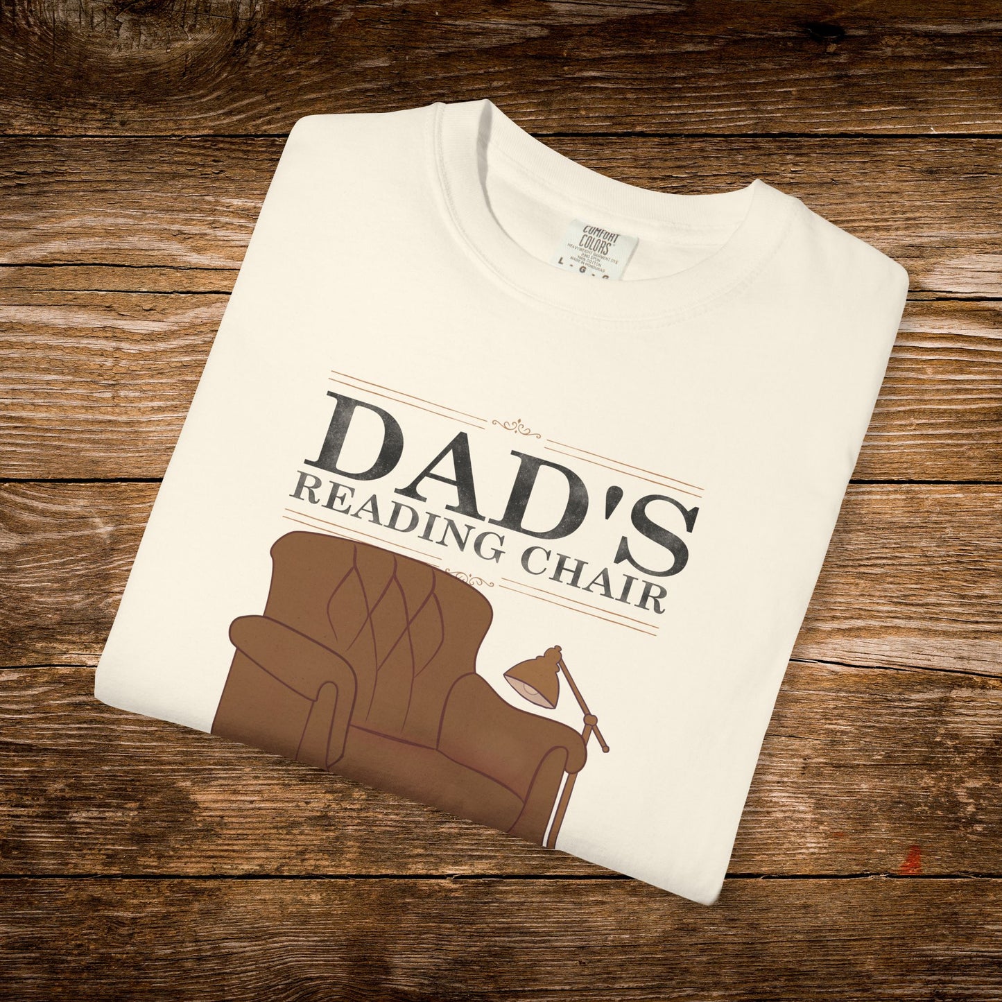 Dad’s Reading Chair Shirt | Book Lover Father’s Day Tee