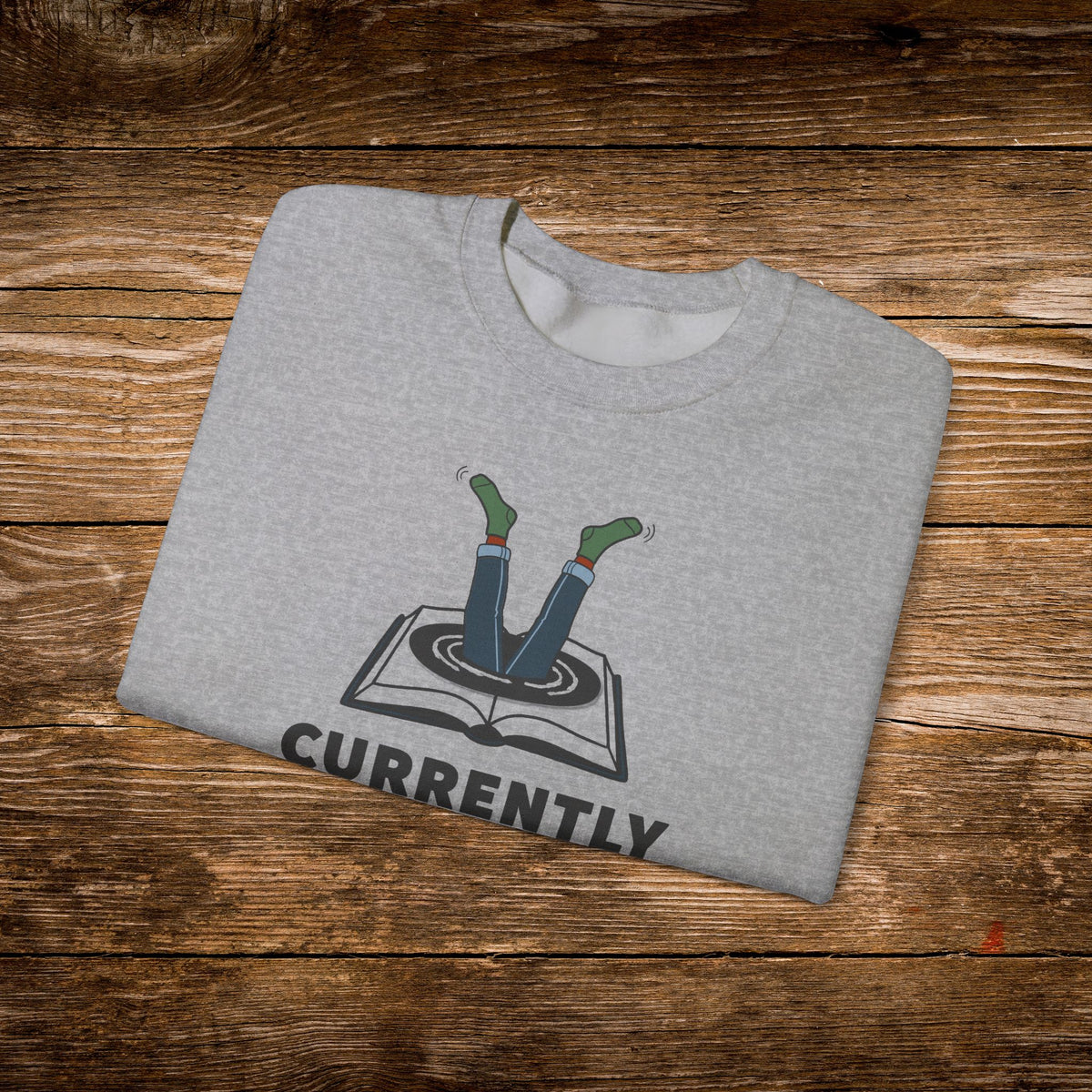 Currently Unavailable Sweatshirt | Funny Reading Crewneck