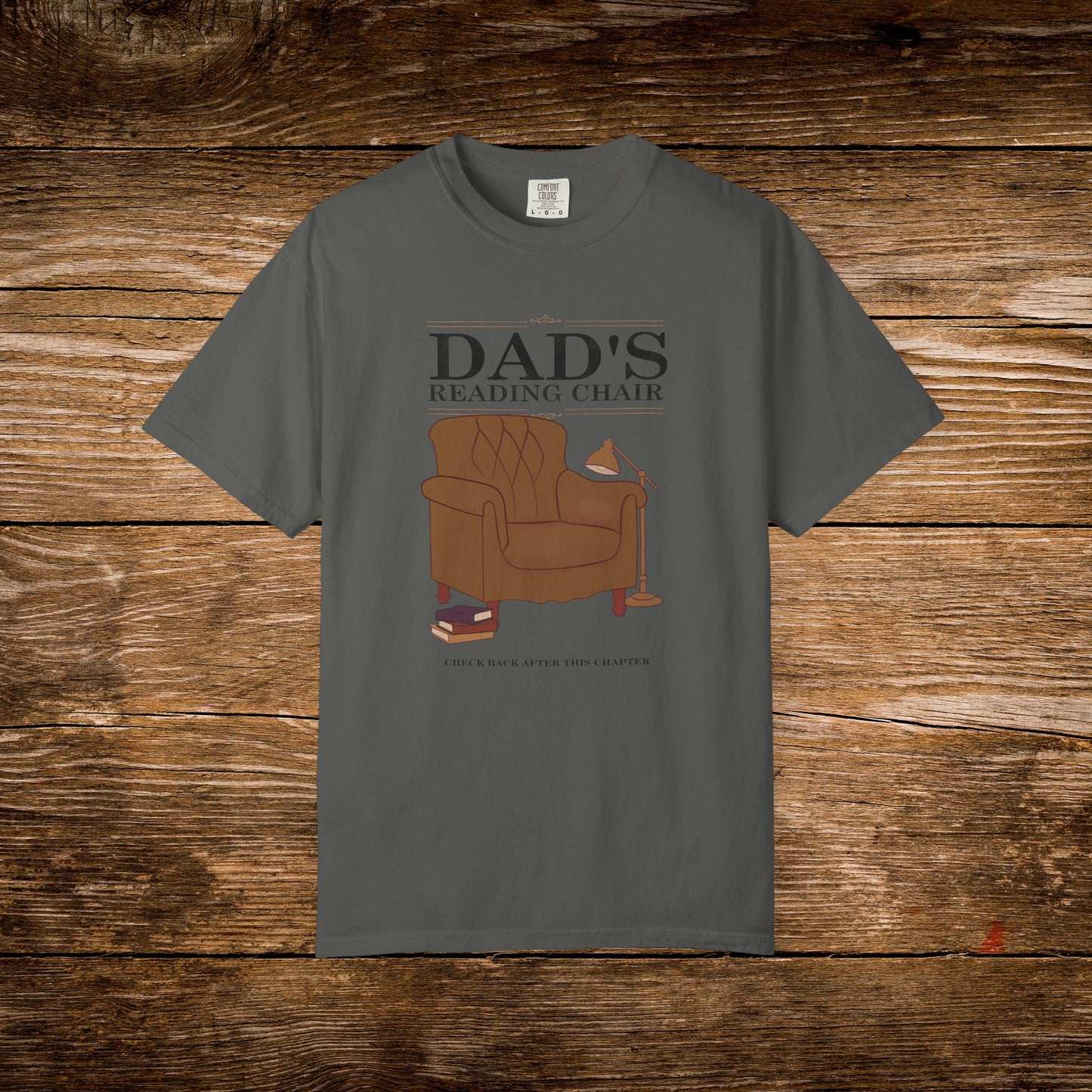 Dad’s Reading Chair Shirt | Book Lover Father’s Day Tee
