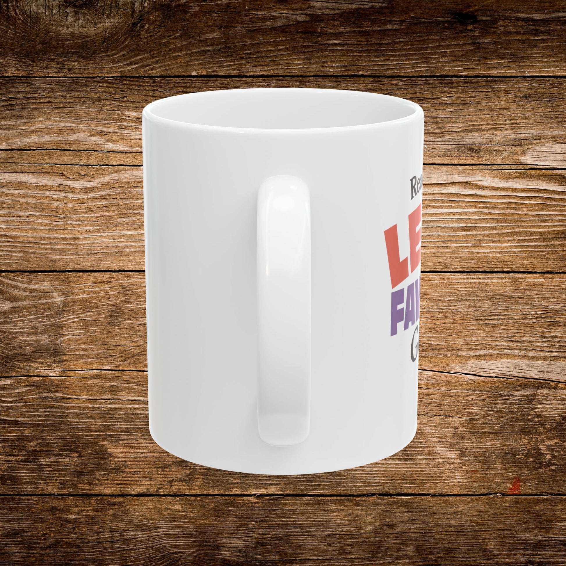 Reality Is My Least Favorite Genre Mug — Reader Coffee Mug — product photo 4 of 5