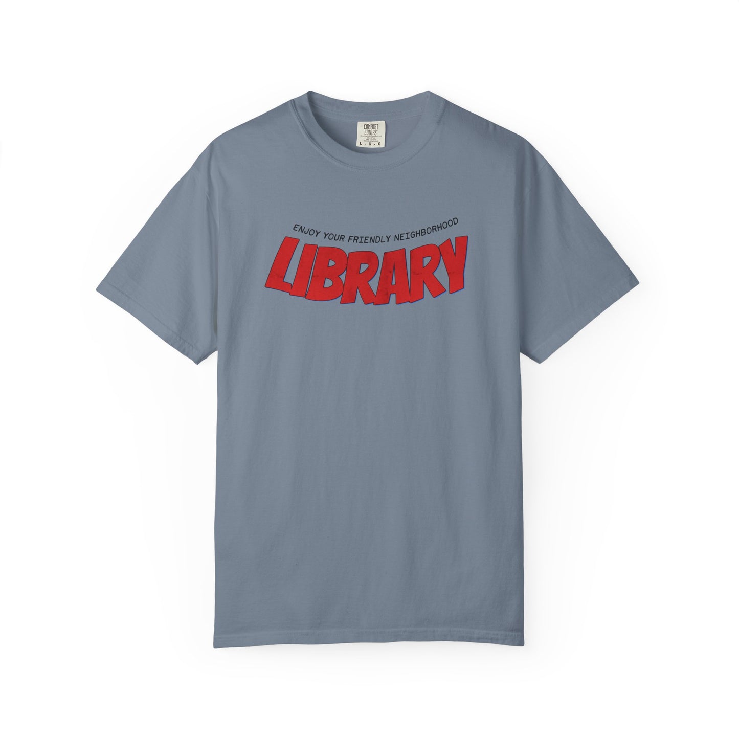 Friendly Neighborhood Library Shirt | Retro Comic Library Tee