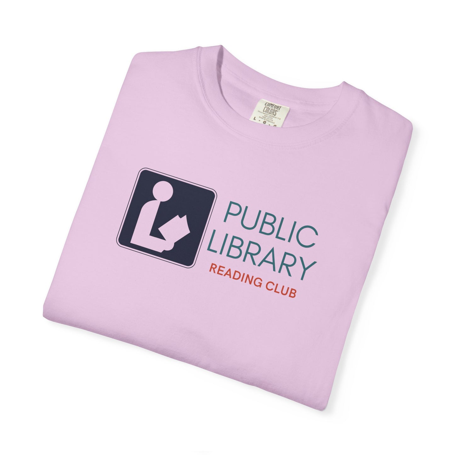 Public Library Reading Club Shirt | Retro Signage Graphic Tee