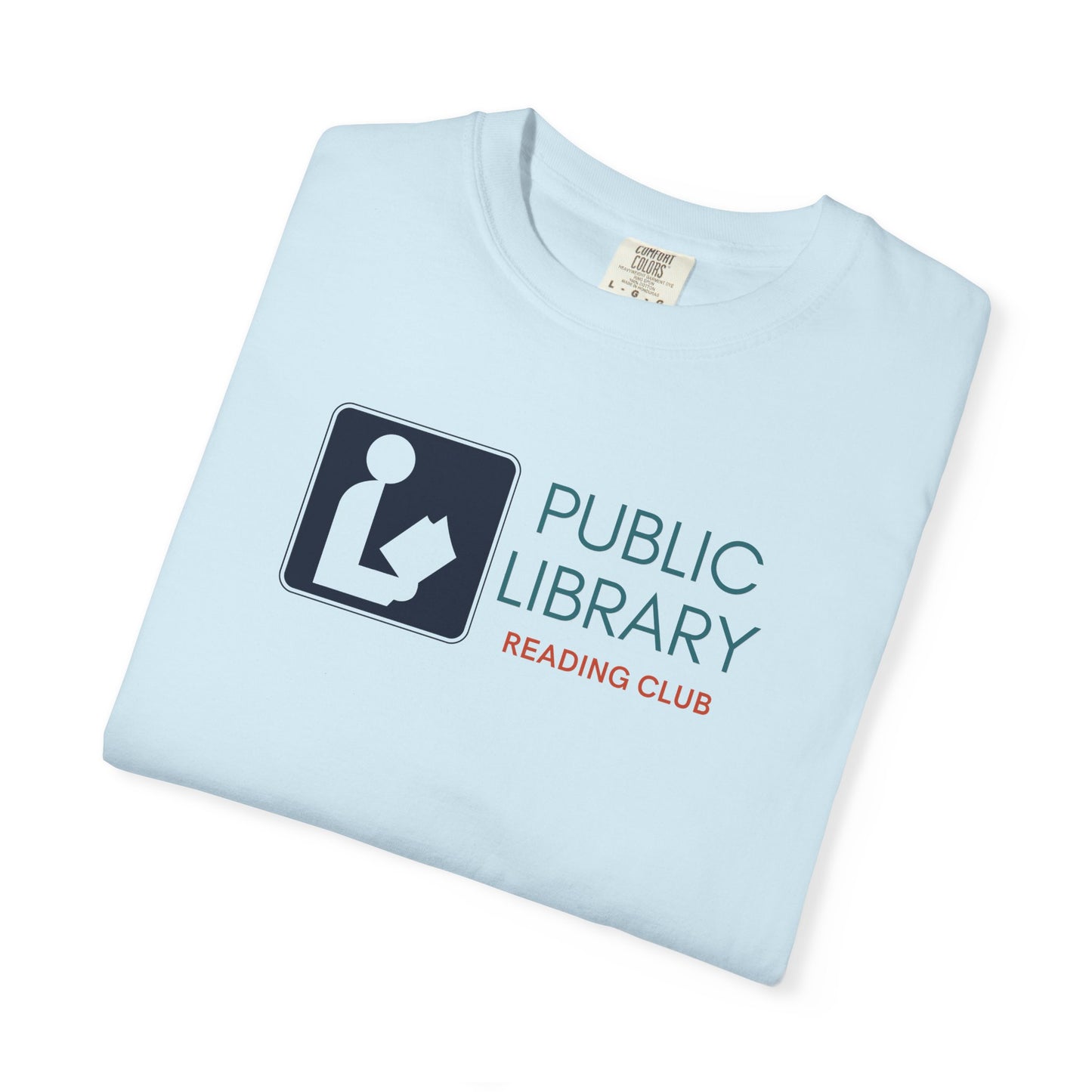 Public Library Reading Club Shirt | Retro Signage Graphic Tee