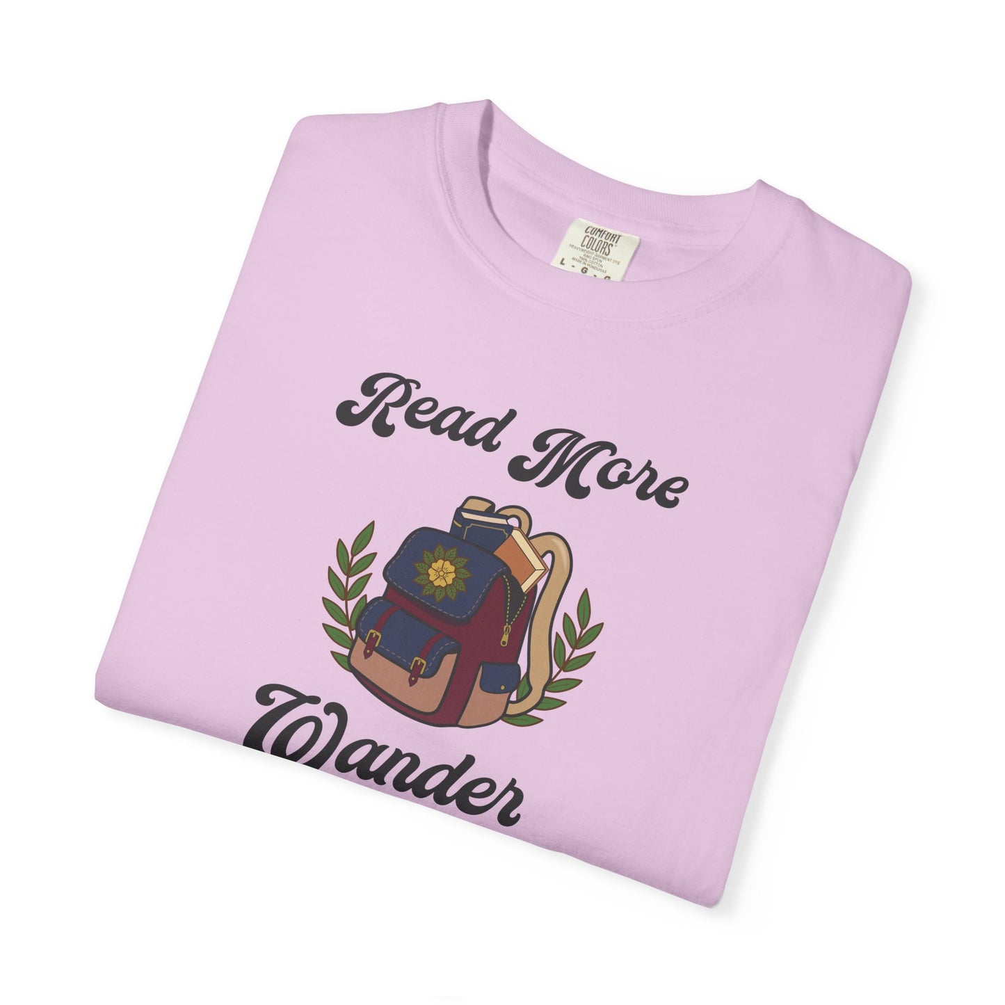 Read More Wander Further Shirt | Retro Reader Adventure Tee