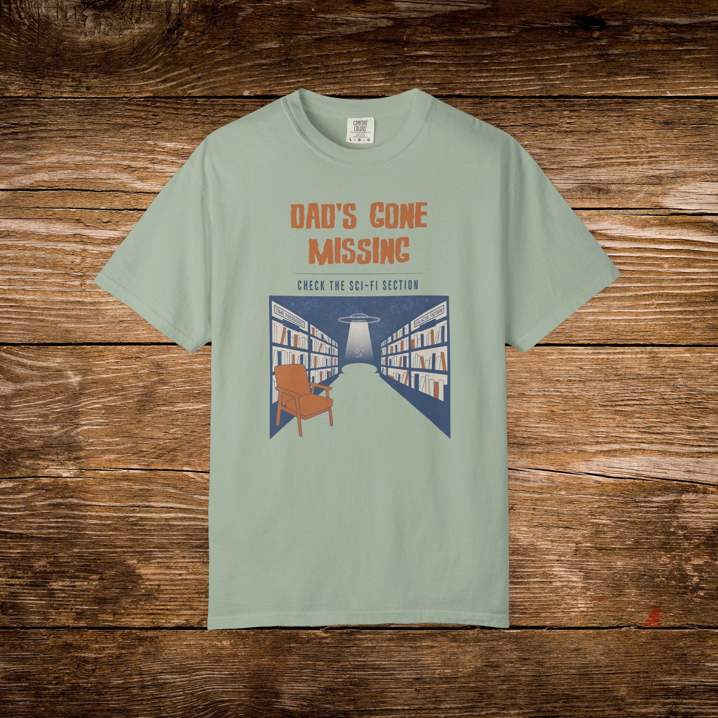 Dad’s Gone Missing Shirt | Retro Science Fiction Reader Tee