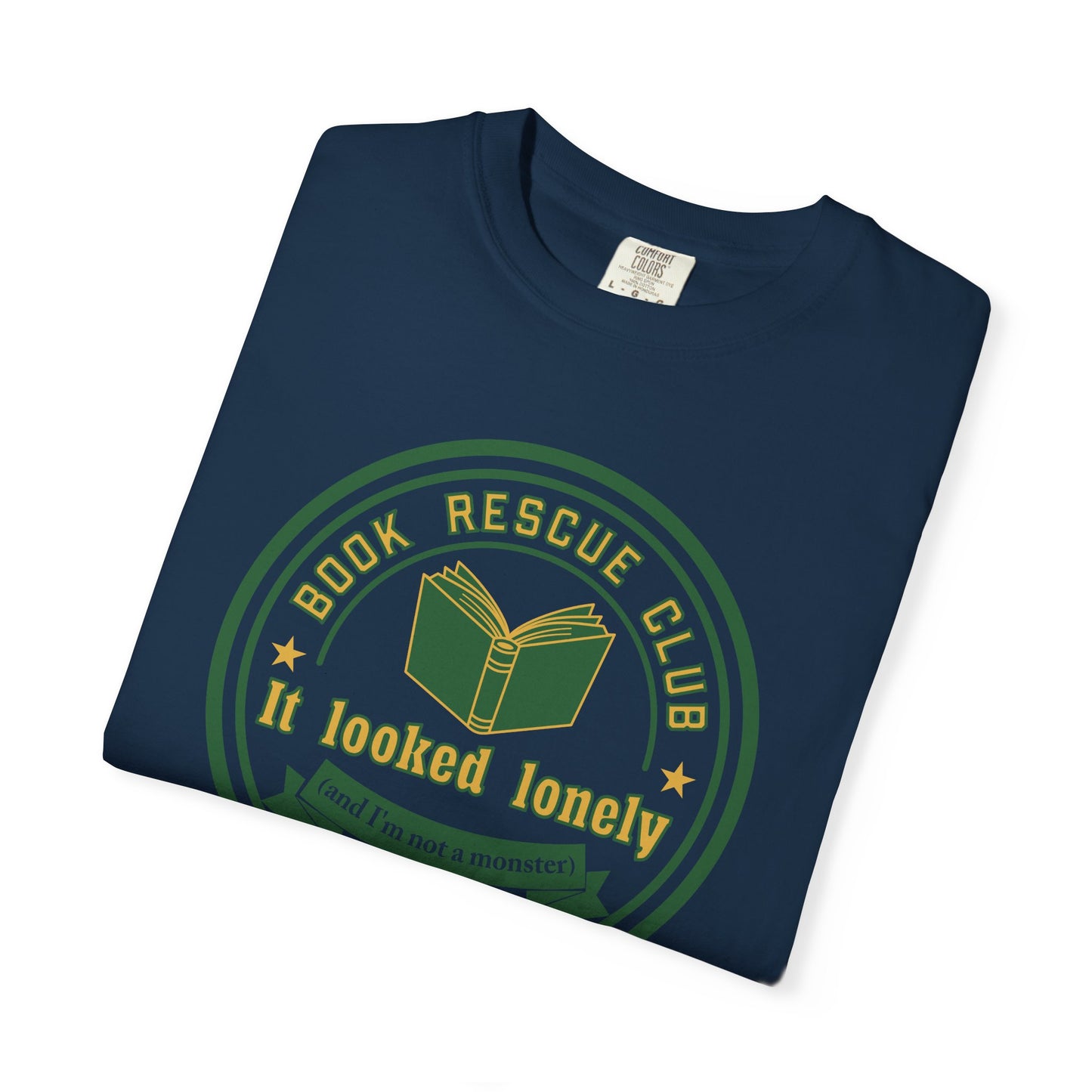 Book Rescue Club Shirt | Funny Bookworm Tee