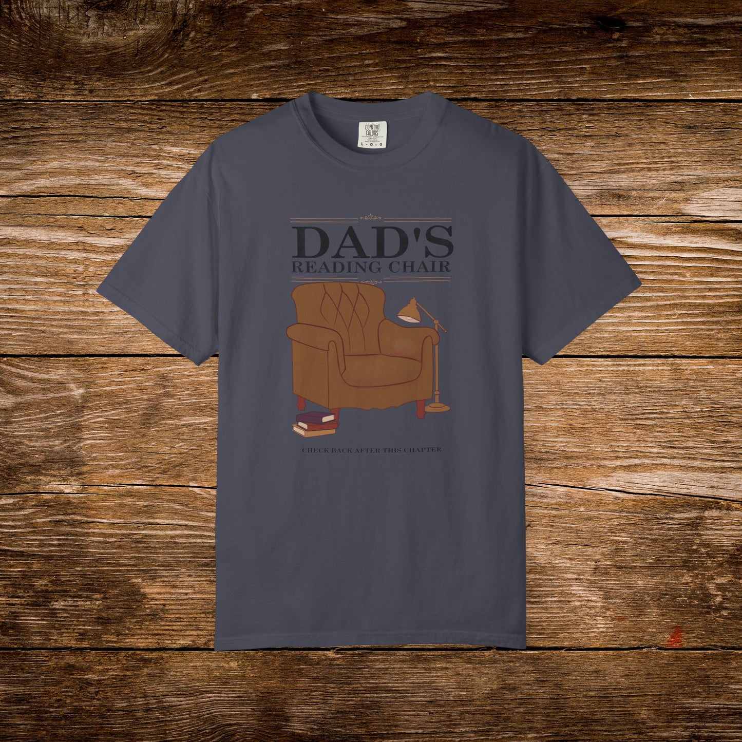 Dad’s Reading Chair Shirt | Book Lover Father’s Day Tee