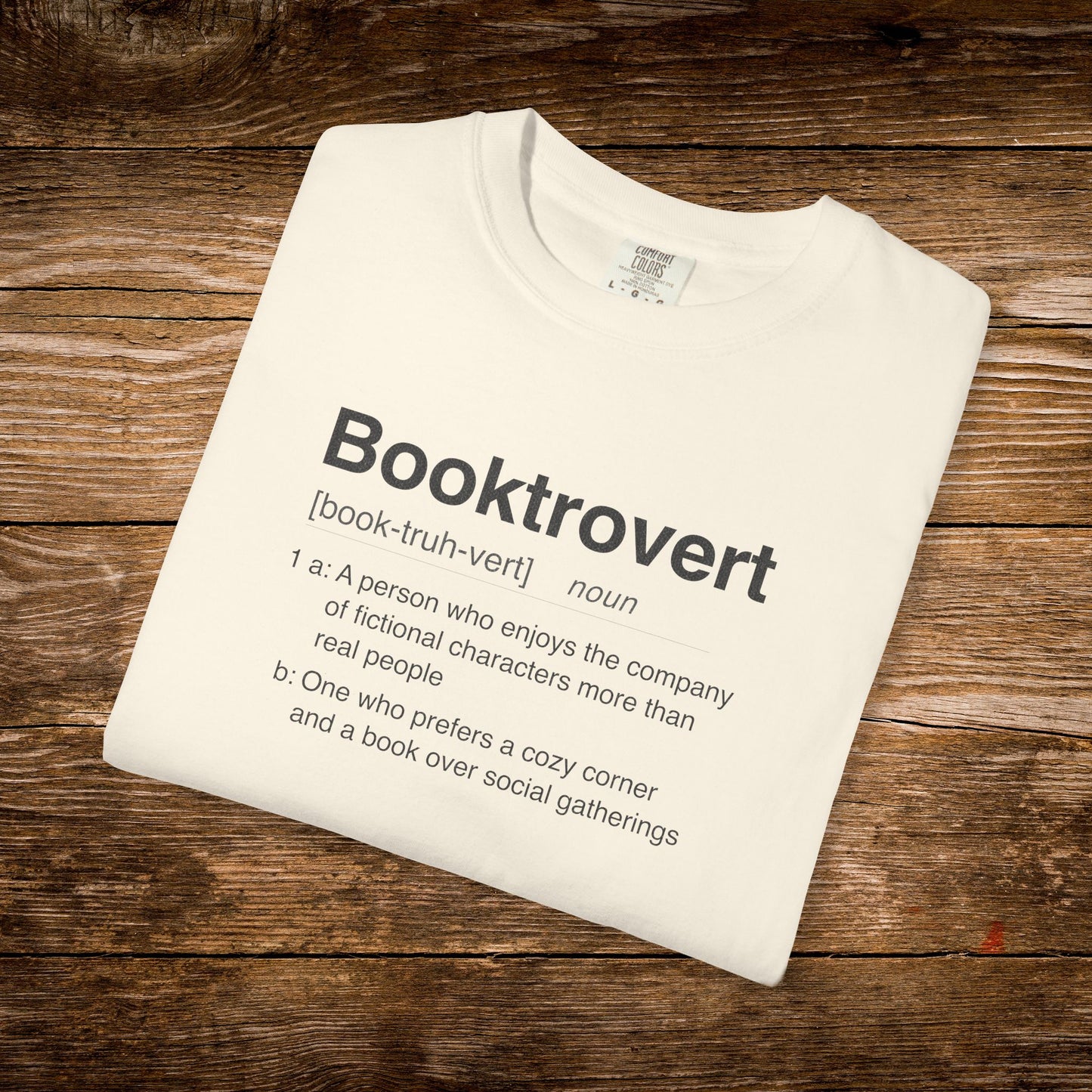 Booktrovert Shirt | Reader Definition Tee