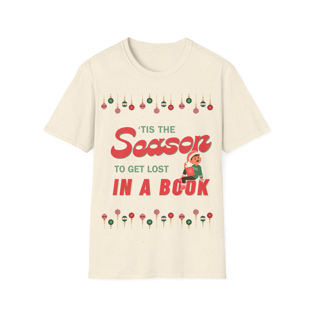 ’Tis the Season to Get Lost in a Book Christmas Reading Tee