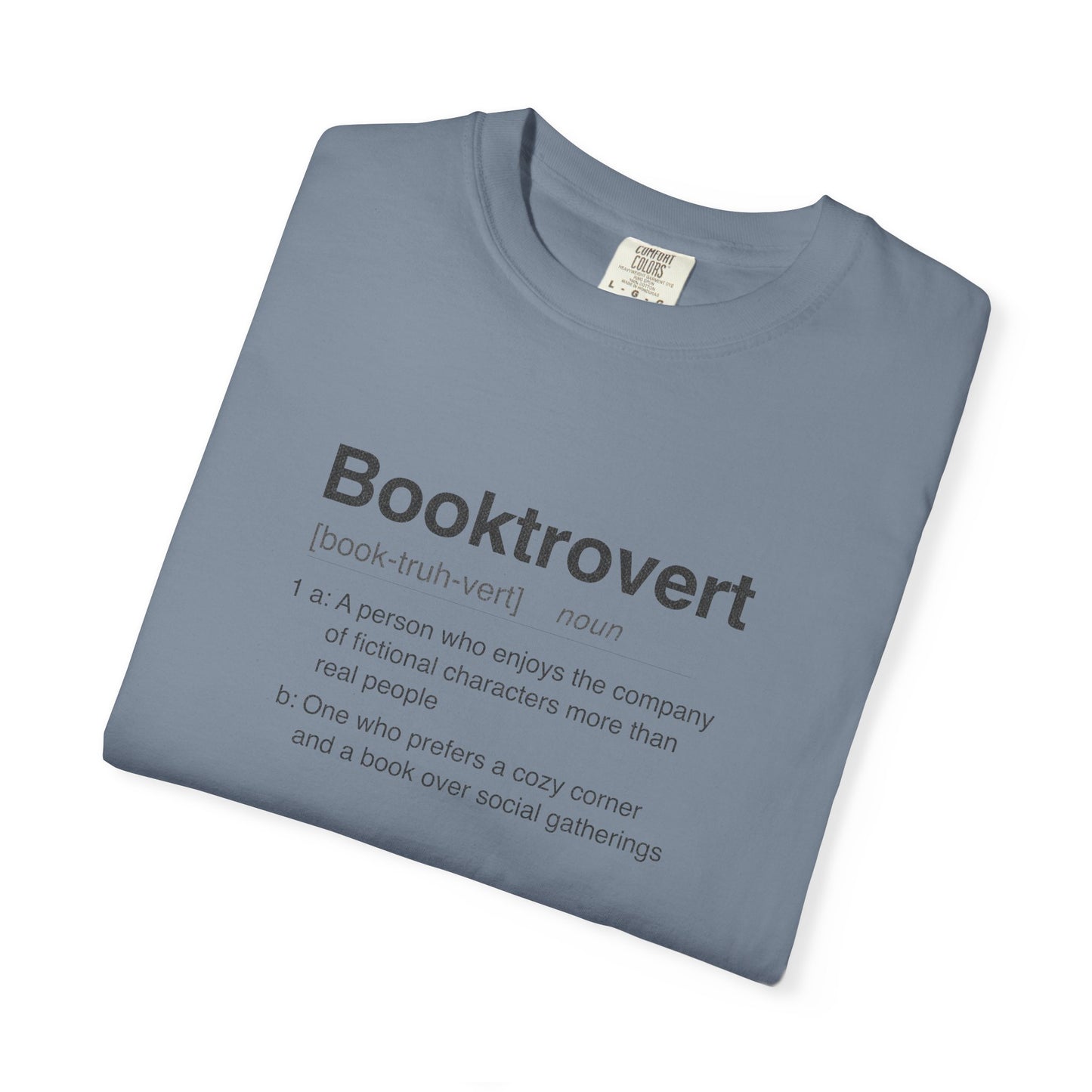 Booktrovert Shirt | Dictionary Definition Reader Tee