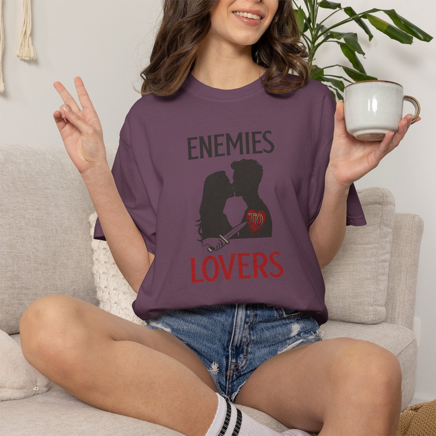 Enemies to Lovers Shirt | Romantasy Reader Trope Tee