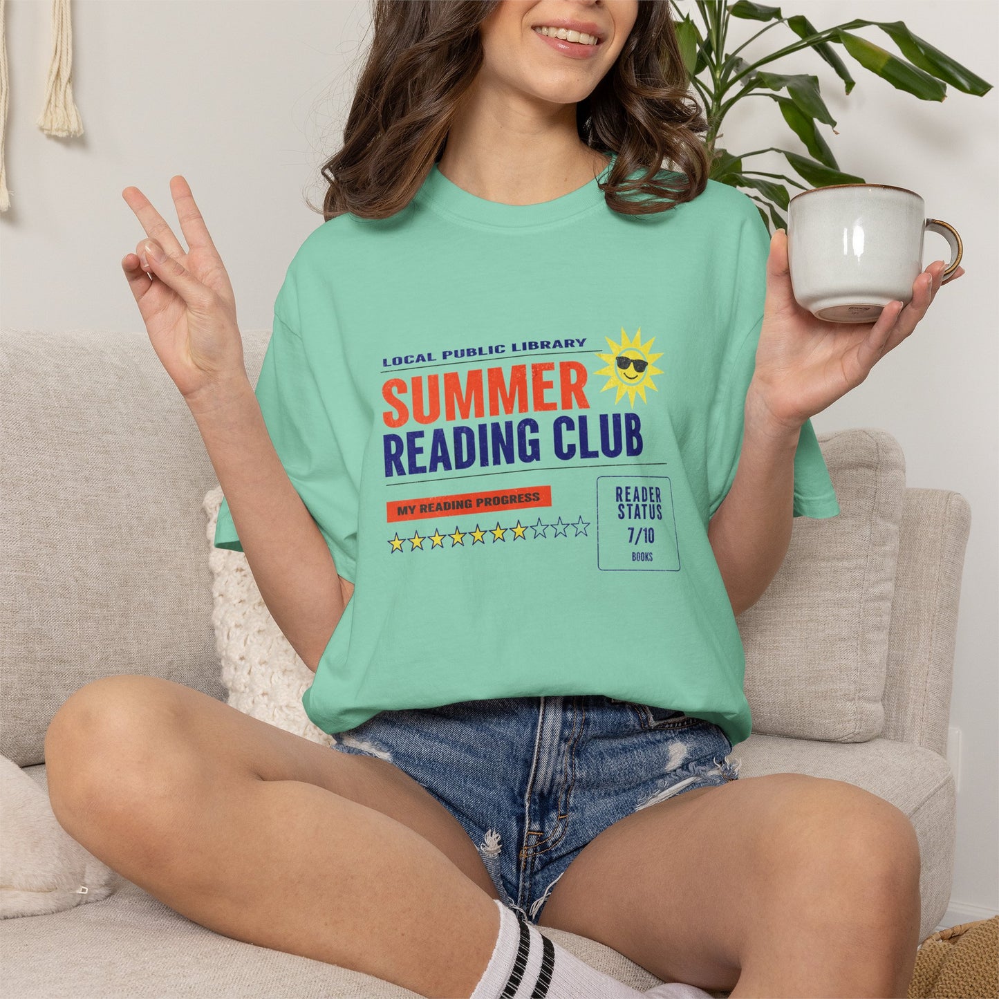 Summer Reading Club Shirt | Retro Library Tee | Vintage Reader Status T-Shirt