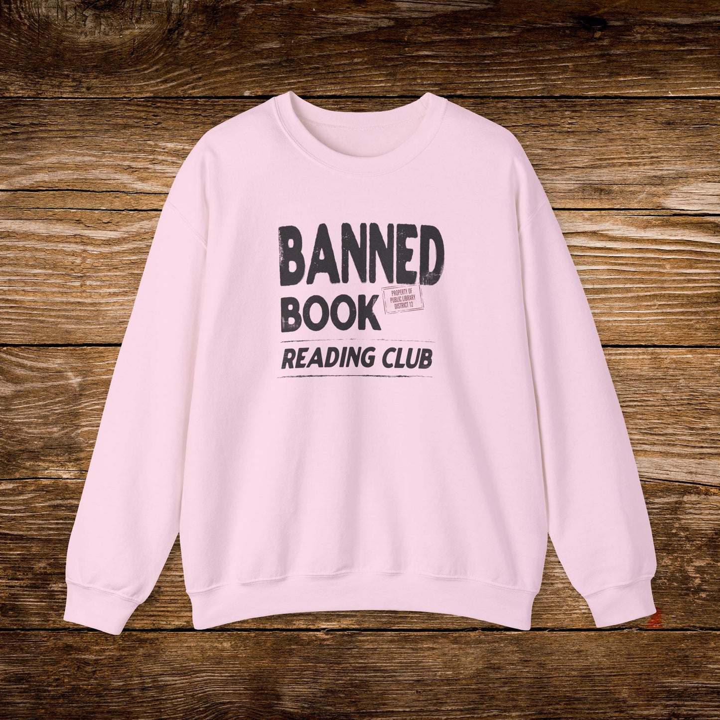 Banned Books Reading Club Sweatshirt | Retro Library Crewneck