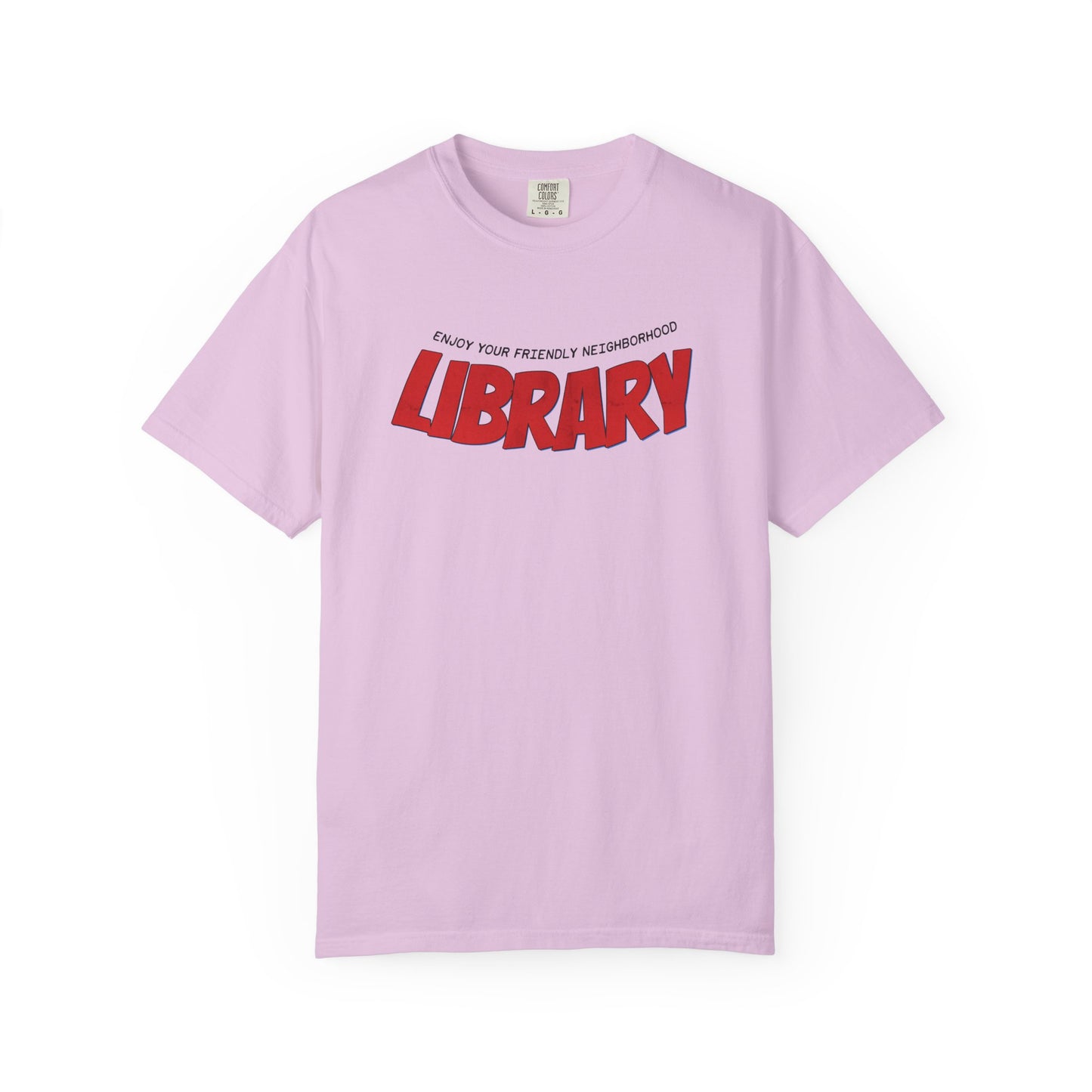 Friendly Neighborhood Library Shirt | Retro Comic Library Tee