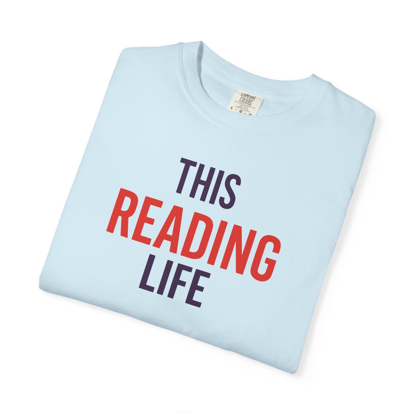 This Reading Life Shirt | Minimalist Bookish Lifestyle Tee