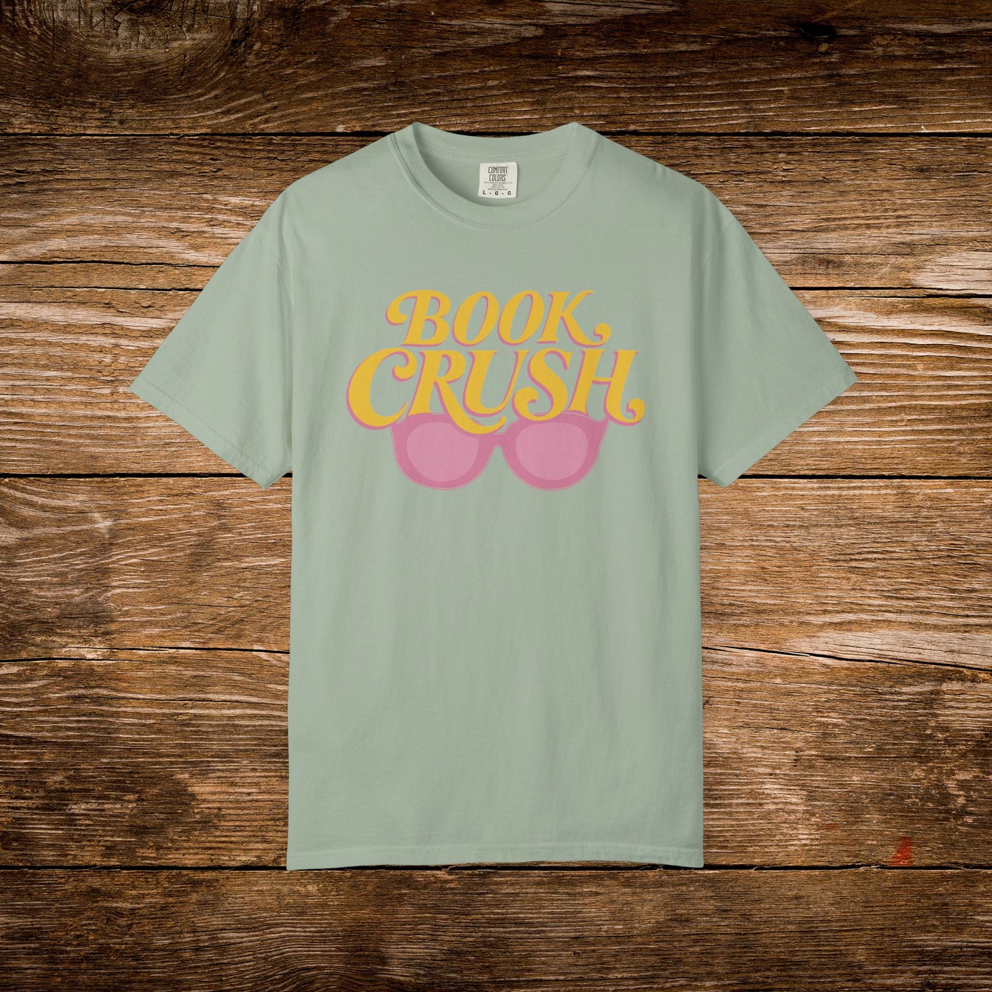 Book Crush Shirt | Retro Reader Tee