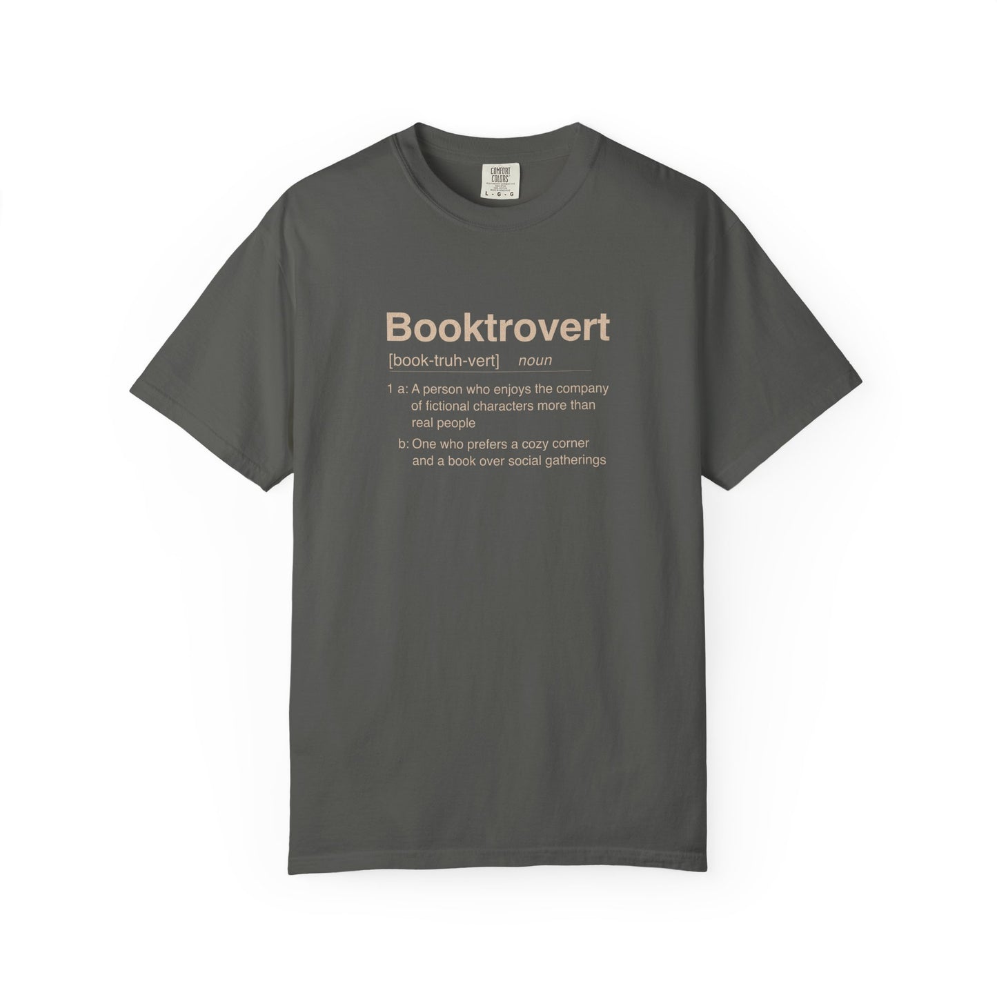 Booktrovert Shirt | Dictionary Definition Reader Tee