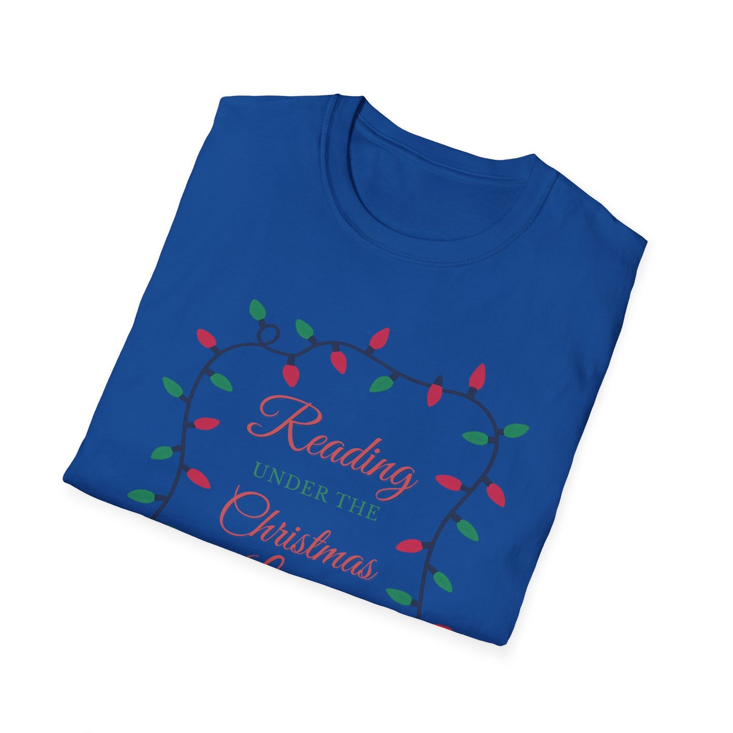 Reading Under the Christmas Lights T-Shirt
