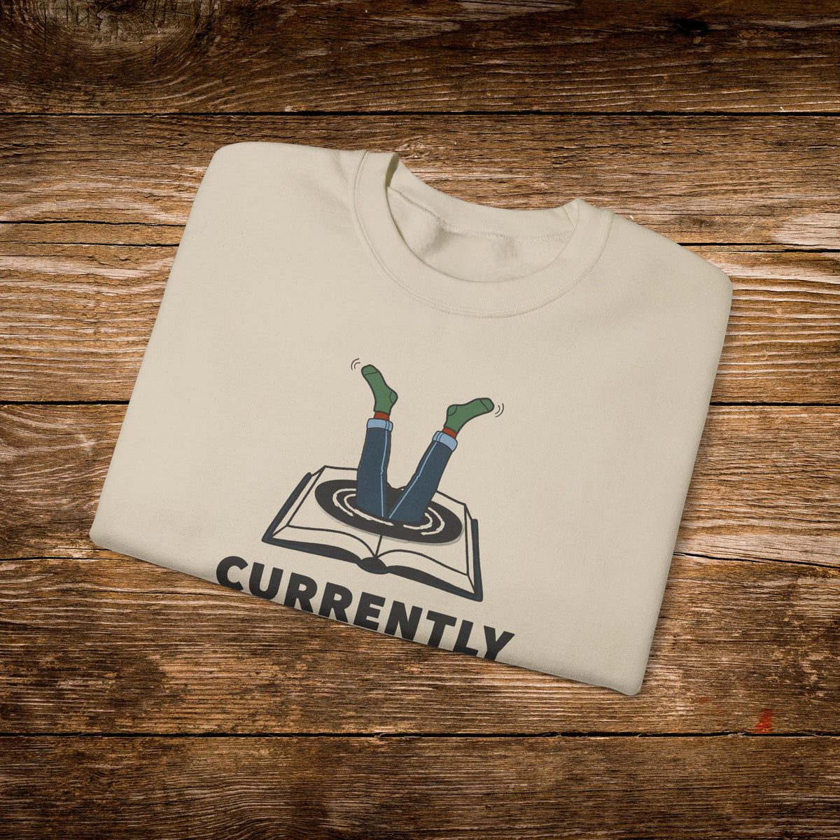 Currently Unavailable Sweatshirt | Funny Reading Crewneck