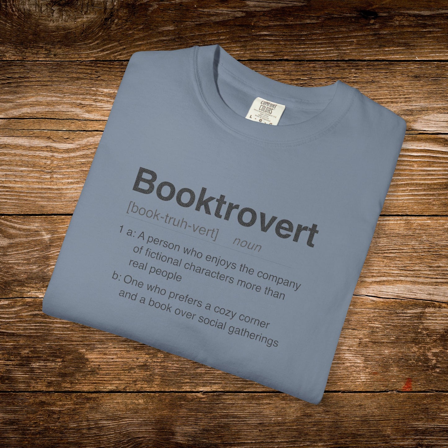Booktrovert Shirt | Reader Definition Tee
